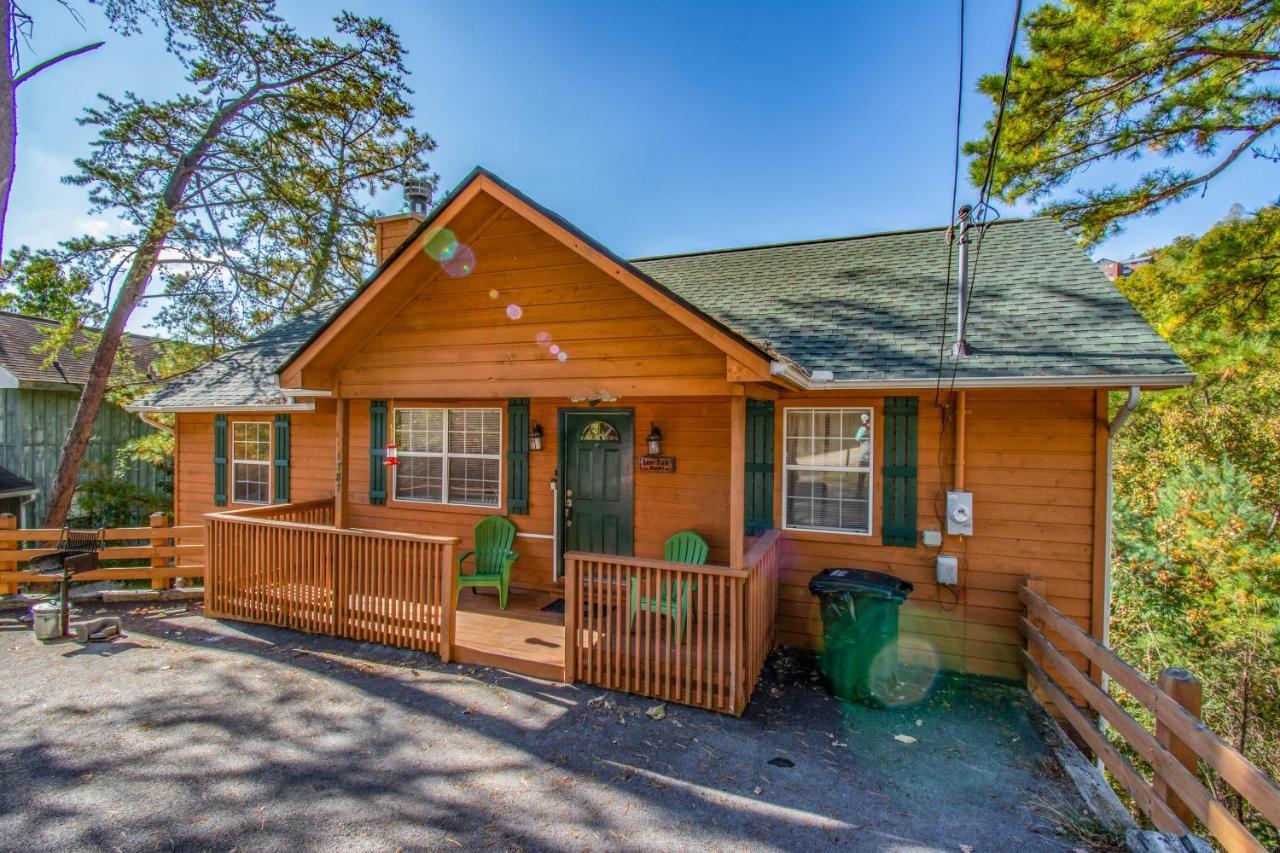 Ladybug Resort Romantic Cabin With Mountain Views, Game Room, Close To Dollywood Sevierville Bagian luar foto